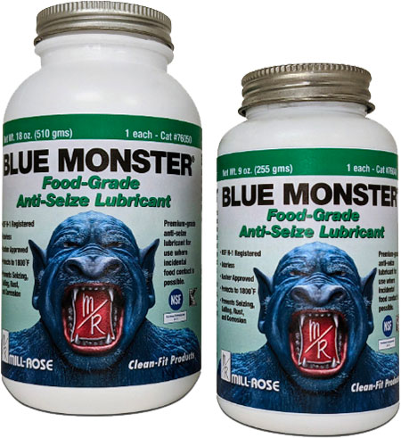 Blue Monster Food-Grade Anti-Seize Lubricant
