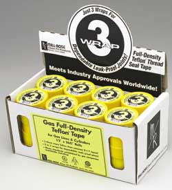 3-Wrap Yellow Gas Tape